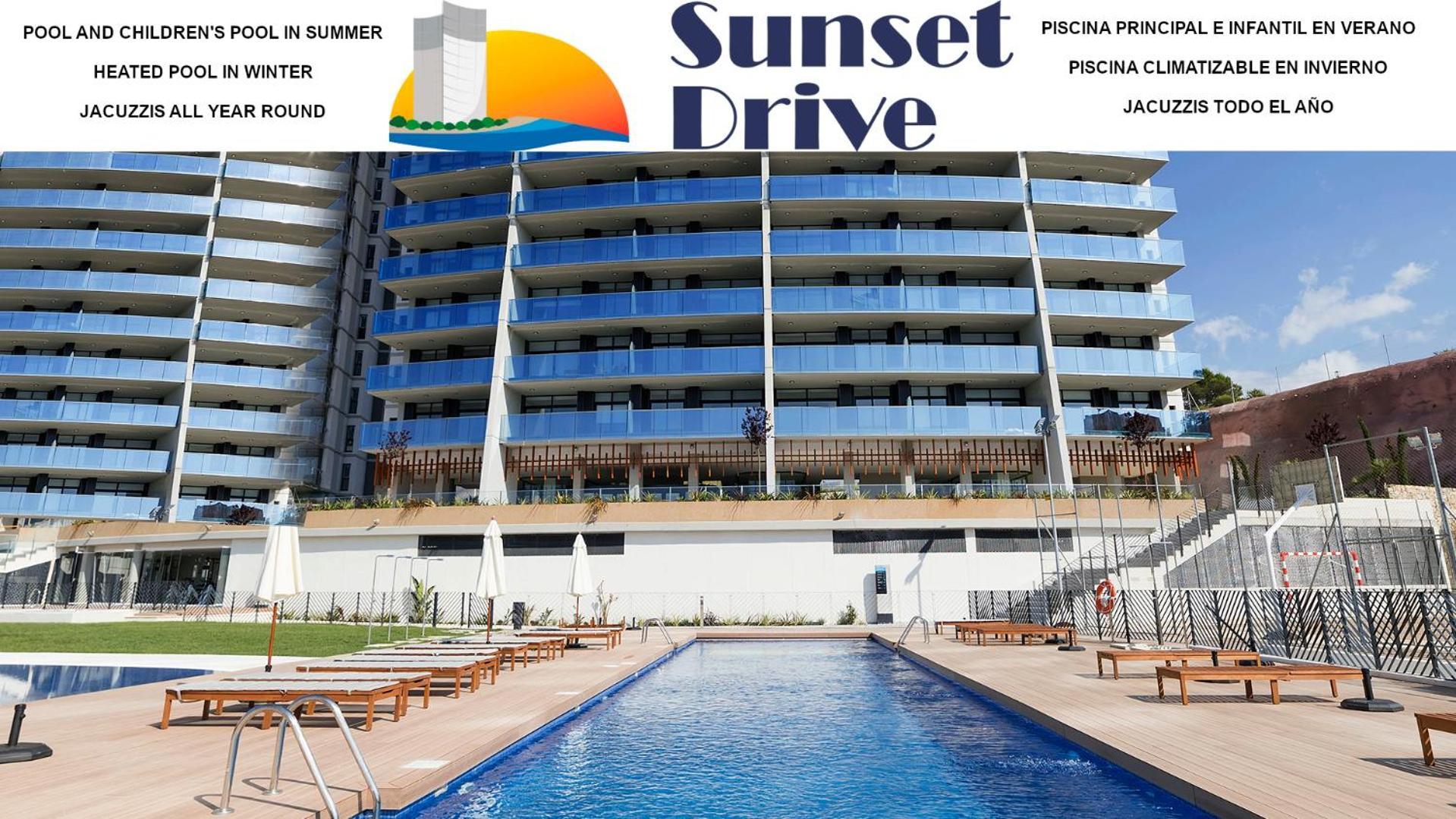 Sunset Drive Benidorm Mar Holidays Eksteriør billede